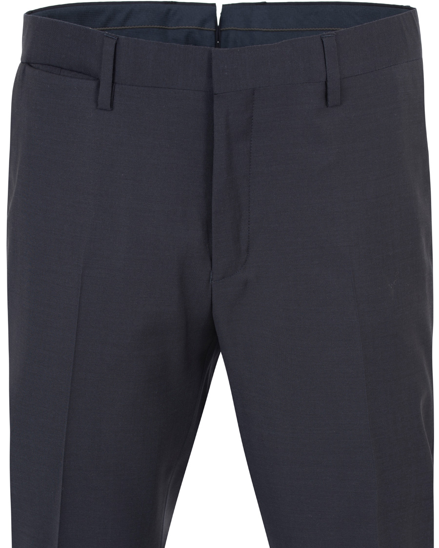 Herre | Bukser | GANT Diamond G | Tailored Slim Travel Pants Ink Blue