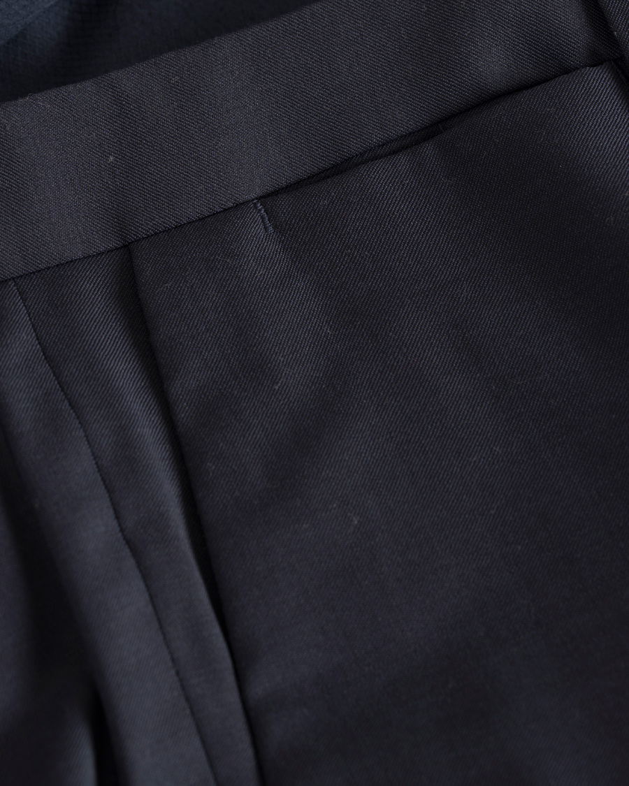 Herre | Bukser | GANT Diamond G | Tailored Slim Travel Pants Ink Blue