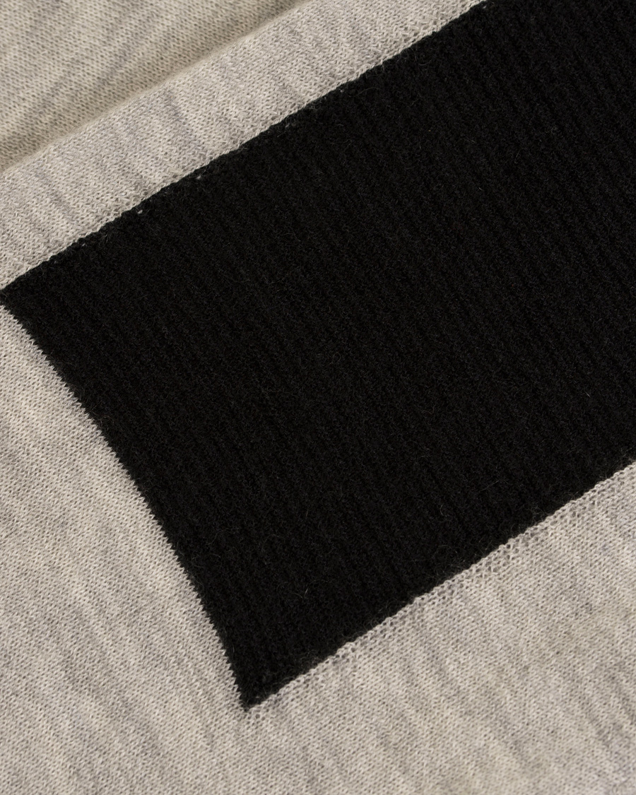 Herre | Trøjer | GANT Diamond G | Extra Fine Cashmere Crew Neck Light Grey Melange