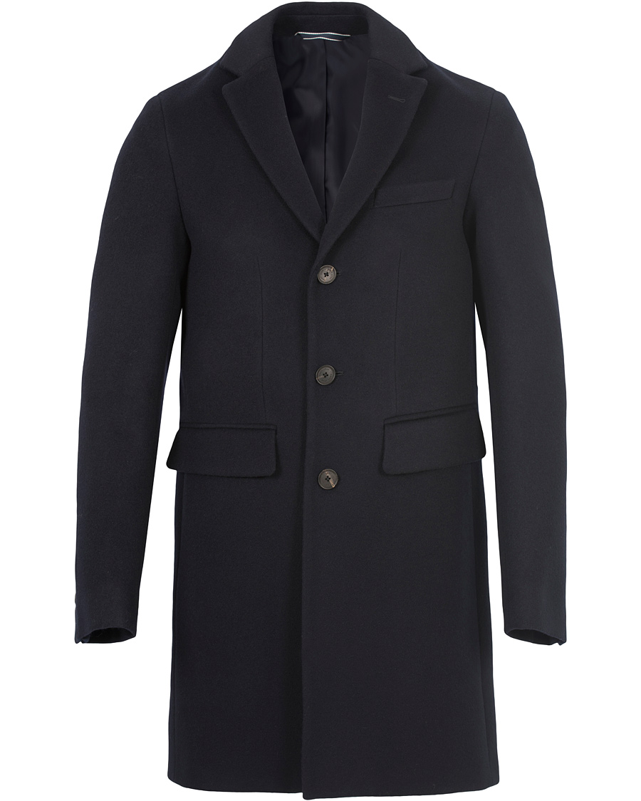 Herre | Jakker | GANT | The Harrison Overcoat Navy