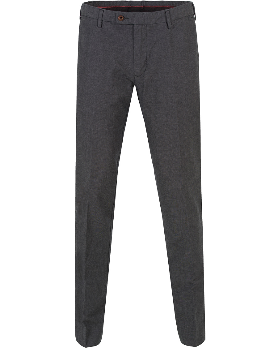 Herre | Bukser | GANT | Tailored Slim Wool Look Slacks Graphite