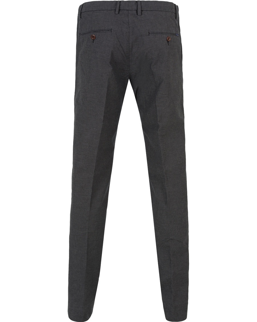 Herre | Bukser | GANT | Tailored Slim Wool Look Slacks Graphite