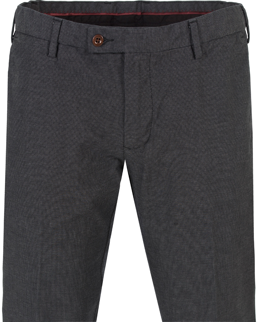 Herre | Bukser | GANT | Tailored Slim Wool Look Slacks Graphite