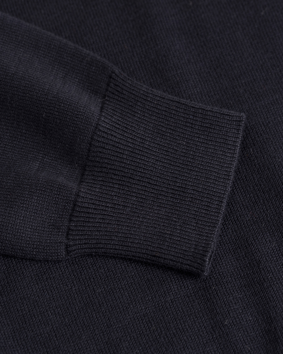 Herre | Trøjer | GANT | Lightweight Cotton V-Neck Navy