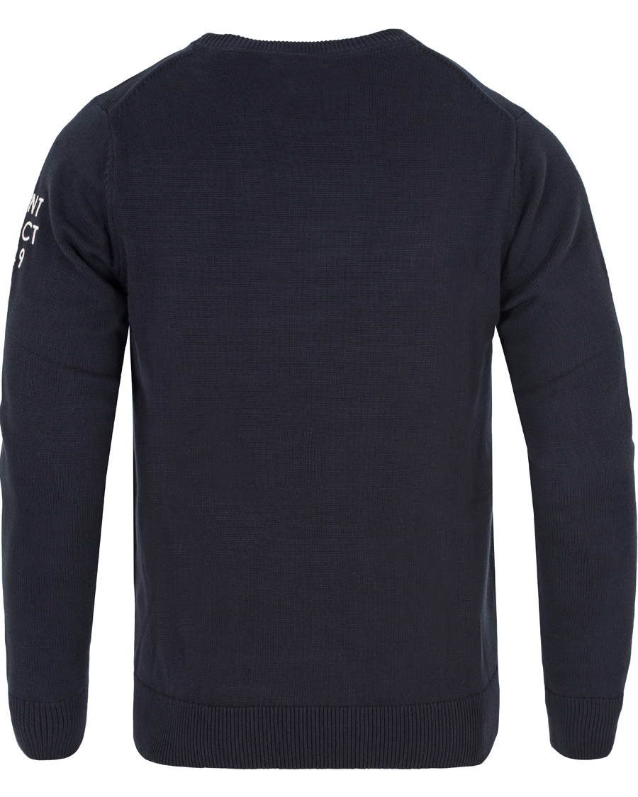 Herre | Trøjer | GANT | American Flag Sweater Navy