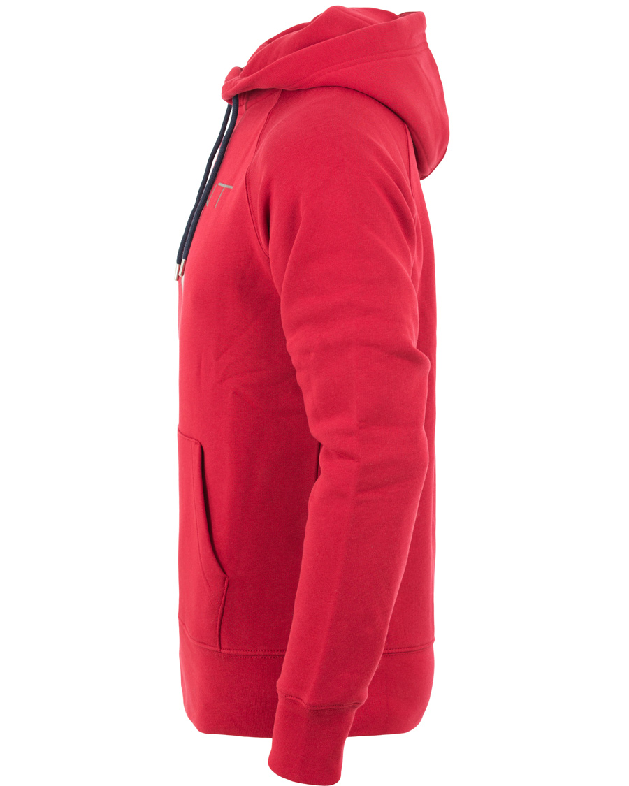 Herre | Trøjer | GANT | Shield Sweat Hoodie Thunder Red