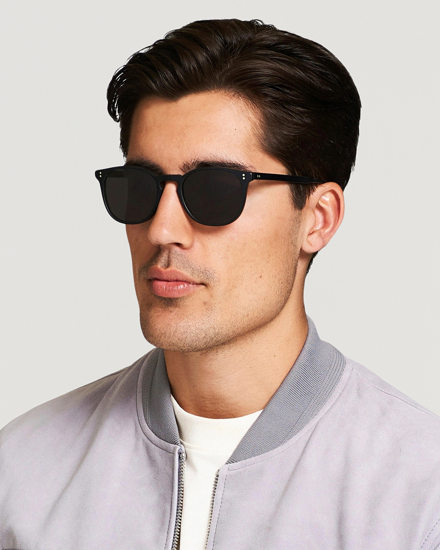 Herre | Oliver Peoples Finley ESQ Sunglasses Matte Black/Moss Tortoise | Oliver Peoples | Finley ESQ Sunglasses Matte Black/Moss Tortoise