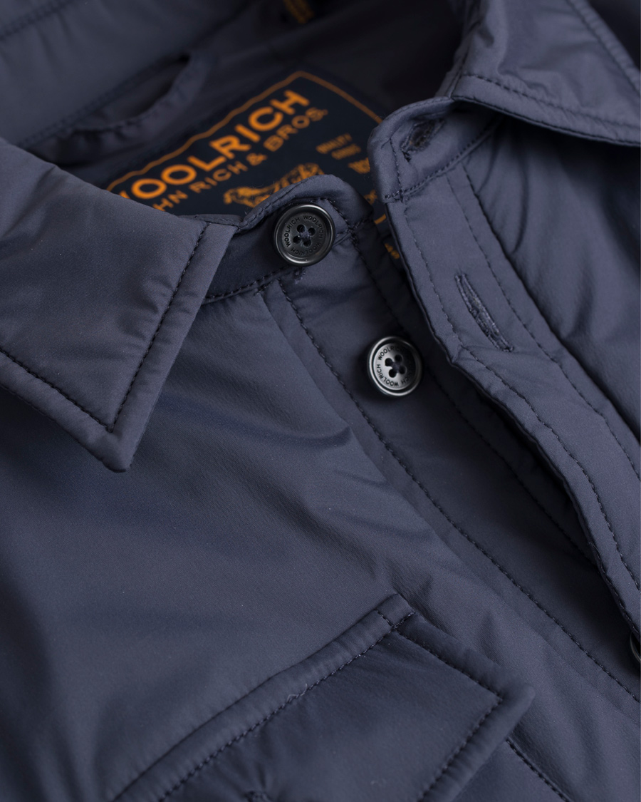 Herre | Jakker | Woolrich | Comfort Shirt Jacket Navy
