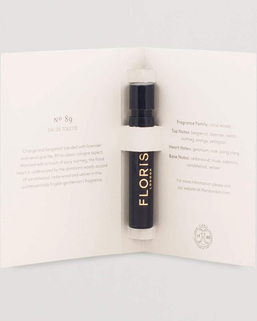 Herre | Parfume | | Floris London No. 89 Eau de Toilette 1,2ml Sample