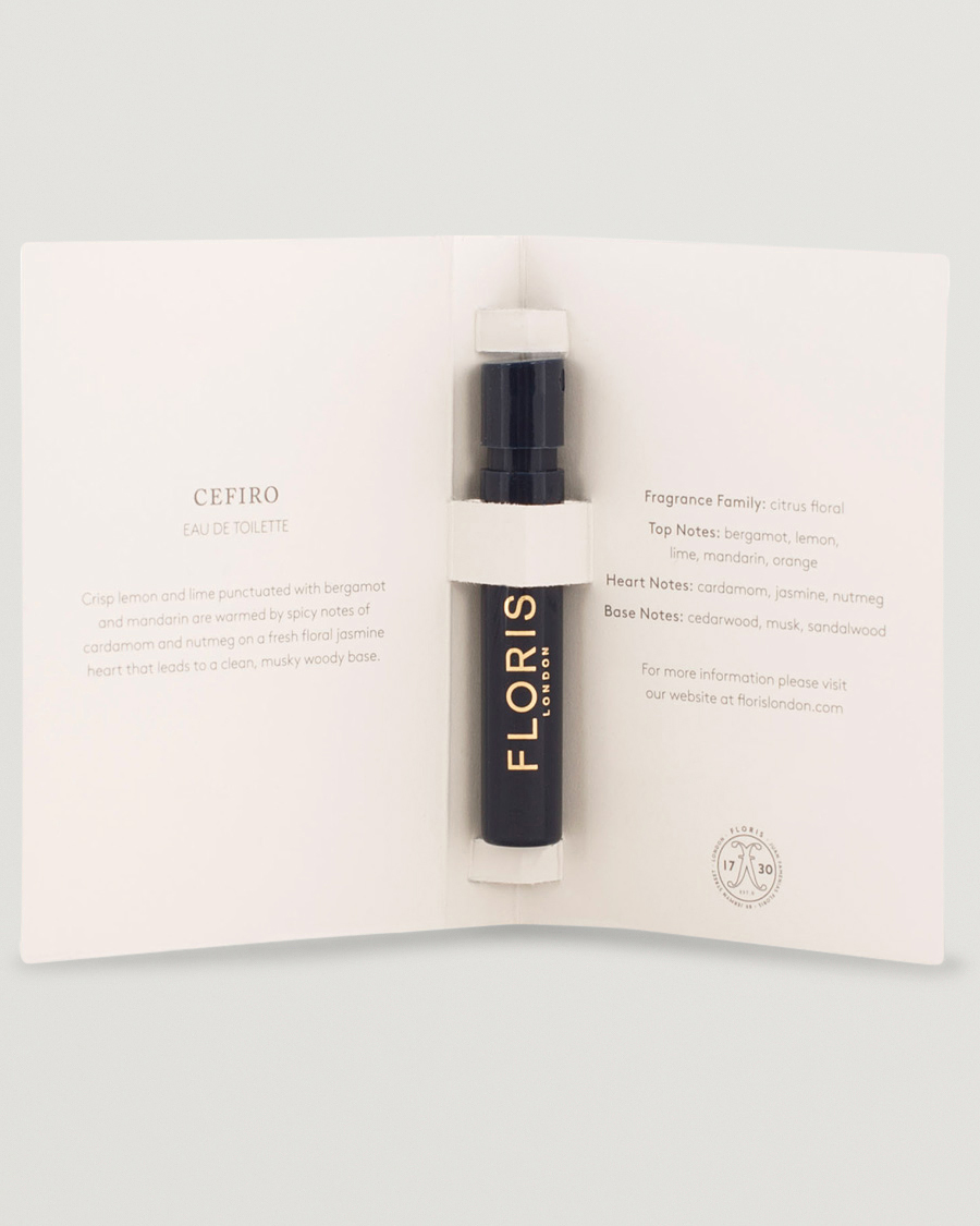 Herre | Parfume | | Floris London Cefiro Eau de Toilette 2ml Sample