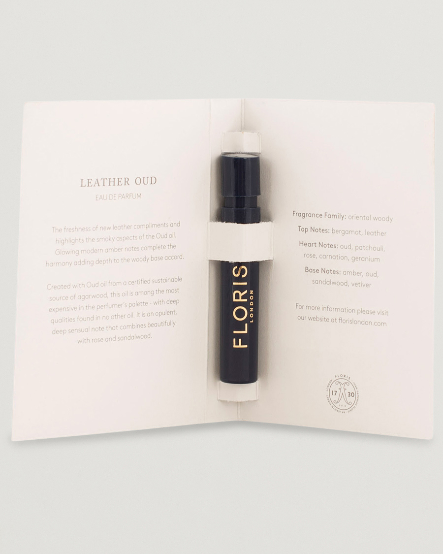 Herre | Parfume | | Floris London Leather Oud Eau de Parfum 1,2ml Sample