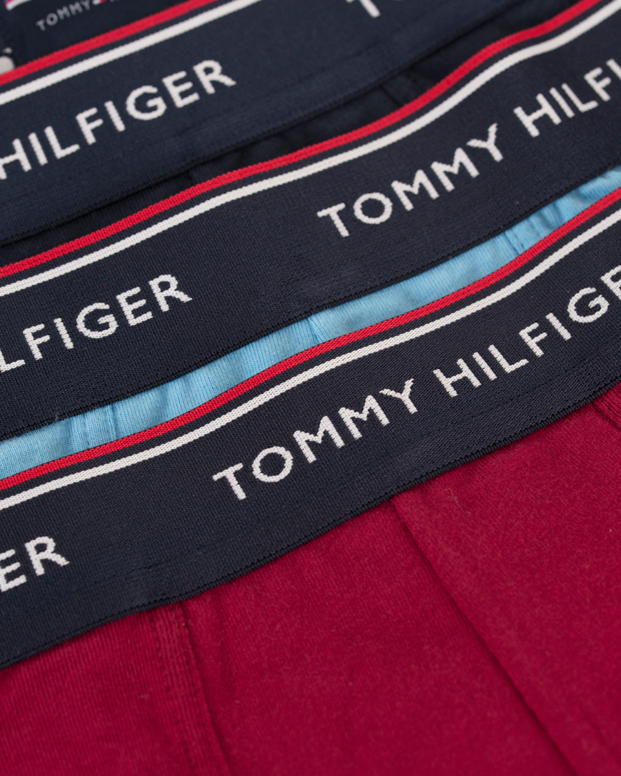 Herre | Undertøj | Tommy Hilfiger | Premium Ess Trunk 3-Pack Alaska Blue/Ruba Red/Blue