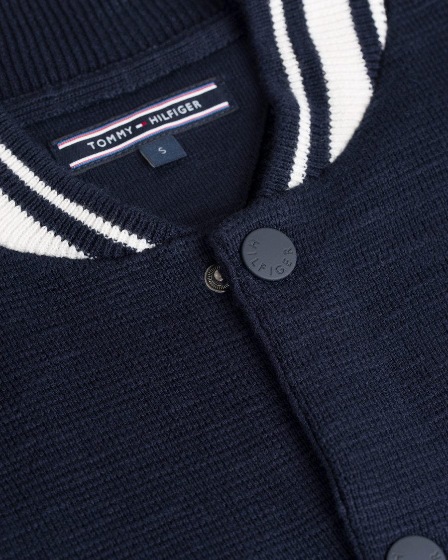 Herre | Trøjer | Tommy Hilfiger | Bas Baseball Jacket Navy Blazer