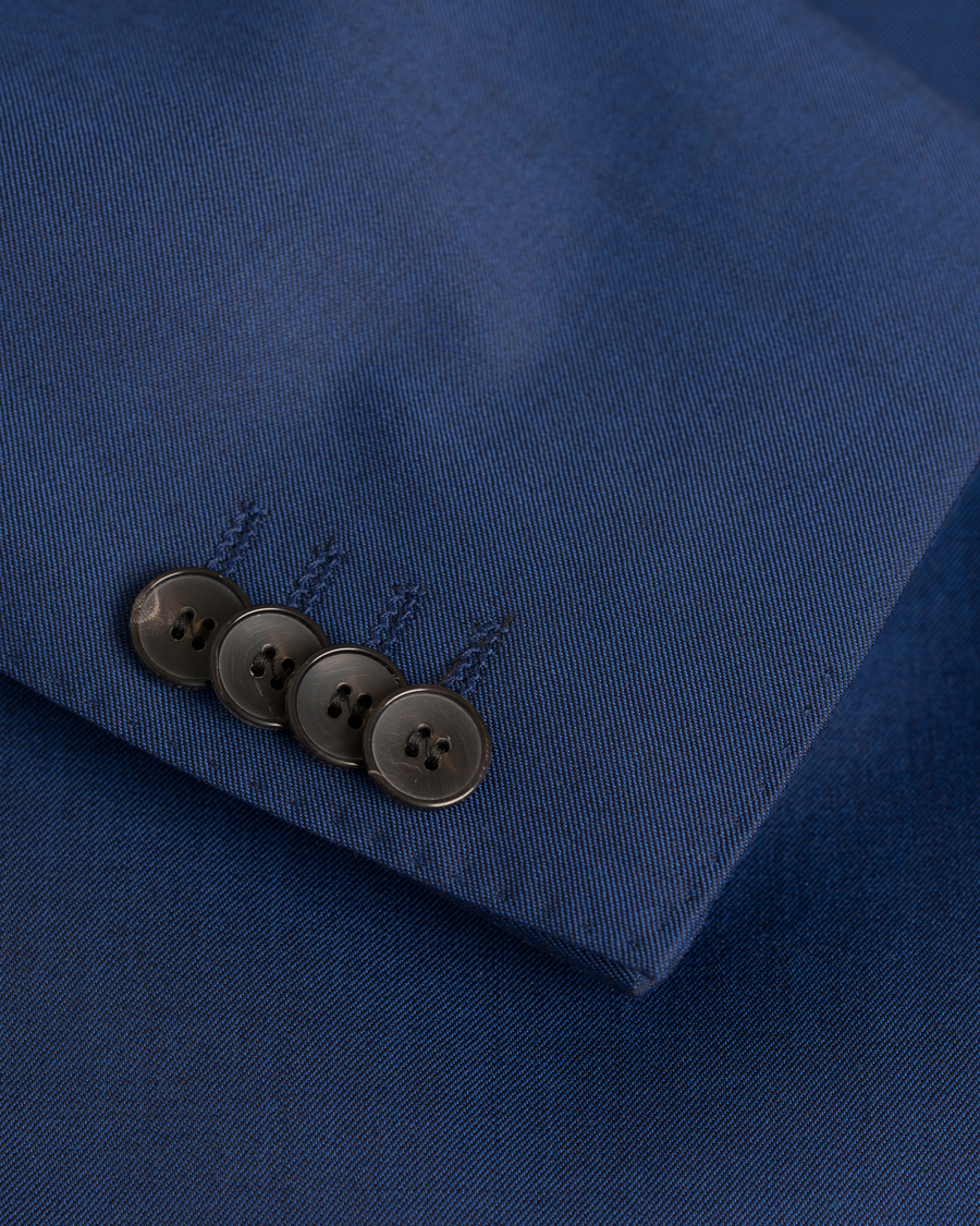 Herre | Jakkesæt | BOSS BLACK | BOSS Reyno/Wave Super 120 Wool Suit Medium Blue