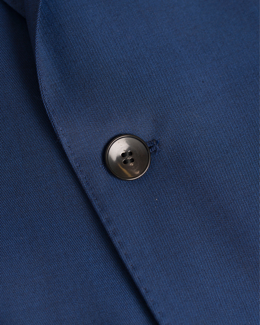Herre | Jakkesæt | BOSS BLACK | BOSS Reyno/Wave Super 120 Wool Suit Medium Blue
