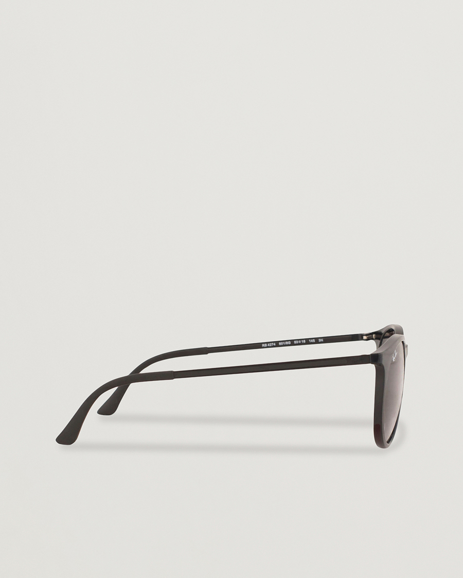 Herre | Ray-Ban 0RB4274 Round Sunglasses Black | Ray-Ban | 0RB4274 Round Sunglasses Black