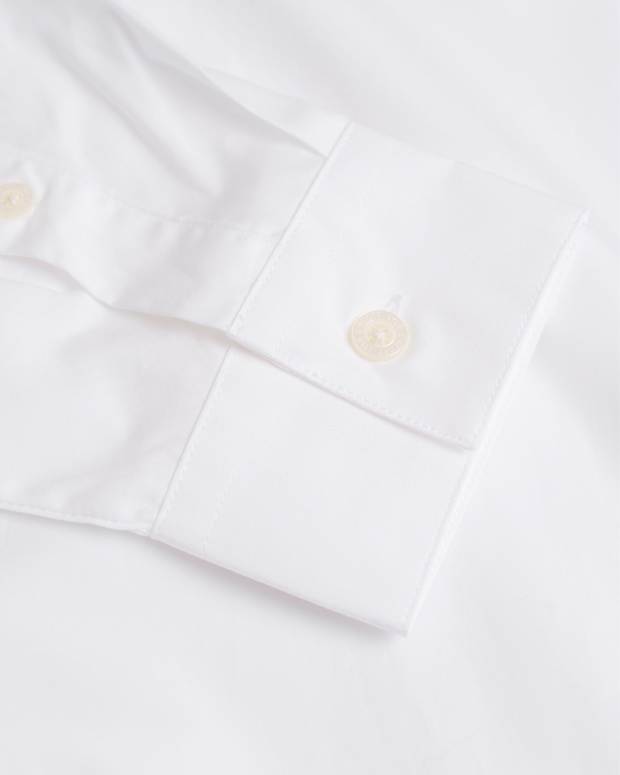 Herre | Skjorter | Lyle & Scott | Slim Fit Poplin Shirt White