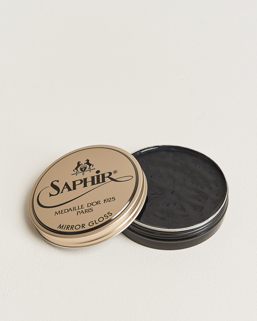 Men | Shoe Care | Saphir Medaille d\'Or | Mirror Gloss 75ml Black