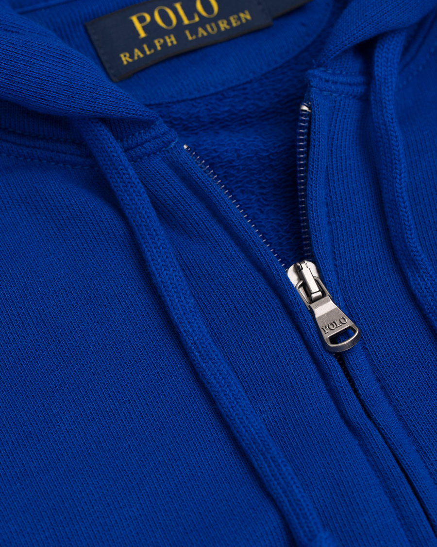 Herre | Trøjer | Polo Ralph Lauren | Full Zip Hoodie Royal Blue