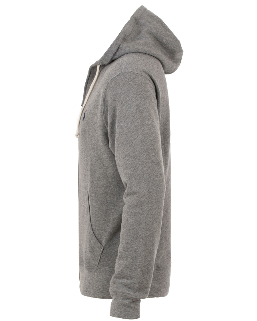 Herre | Trøjer | Polo Ralph Lauren | Full Zip Hoodie Speedway Grey