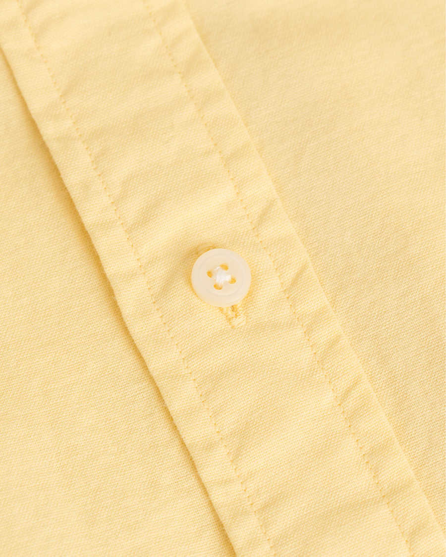 Herre | Skjorter | Polo Ralph Lauren | Slim Fit Garment Dyed Oxford Shirt Yellow