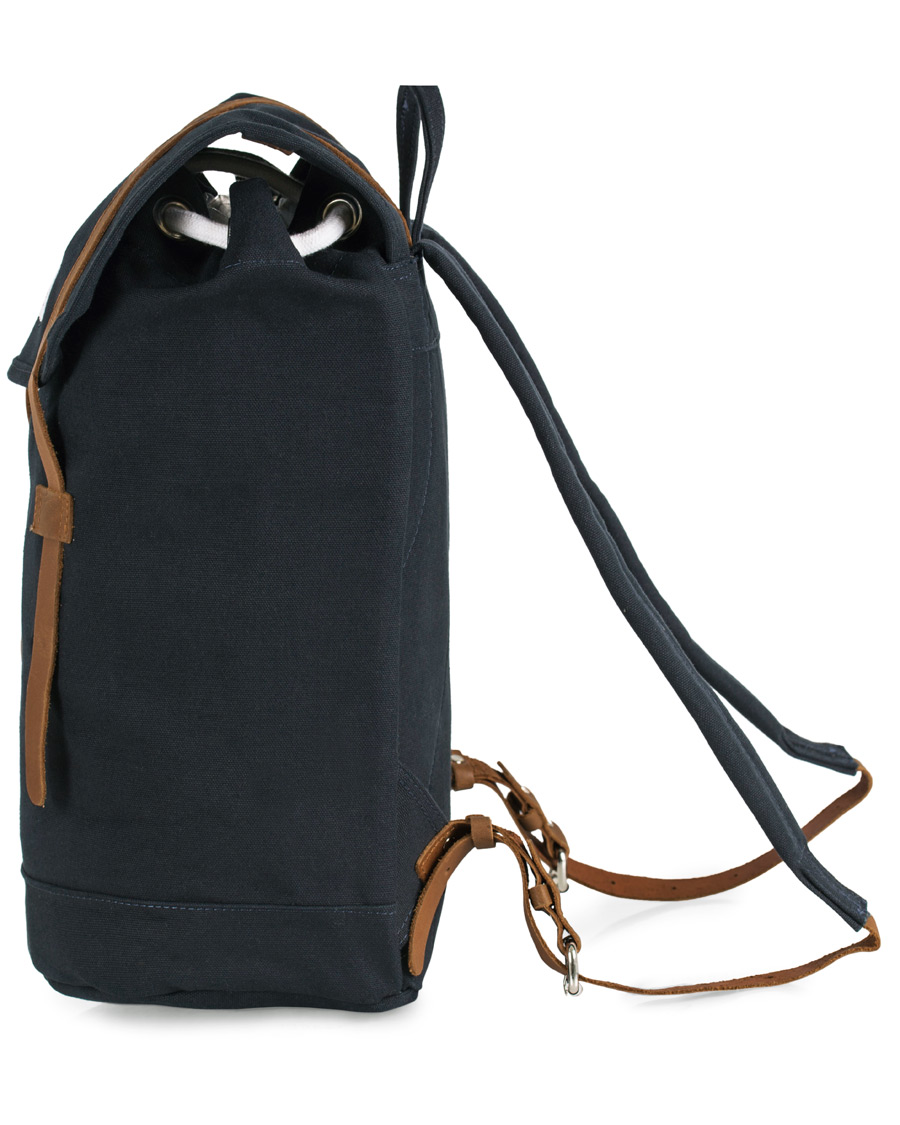 Herre | Sandqvist Stig Canvas Backpack Blue | Sandqvist | Stig Canvas Backpack Blue