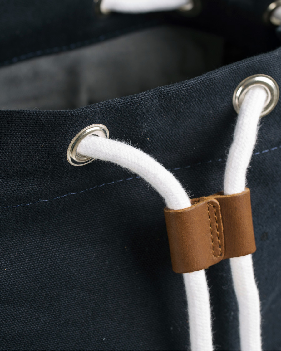 Herre | Sandqvist Stig Canvas Backpack Blue | Sandqvist | Stig Canvas Backpack Blue