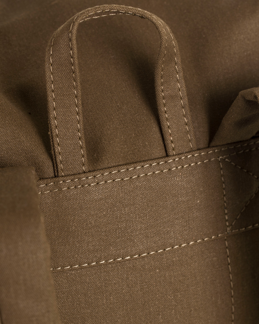Herre | Sandqvist Roald Polycotton Backpack Olive | Sandqvist | Roald Polycotton Backpack Olive