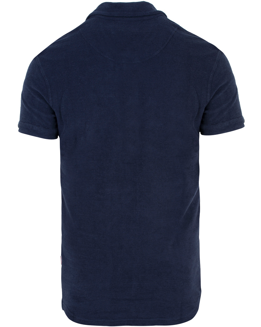 Herre | Polotrøjer | Orlebar Brown | Sebastian Towelling Polo Navy