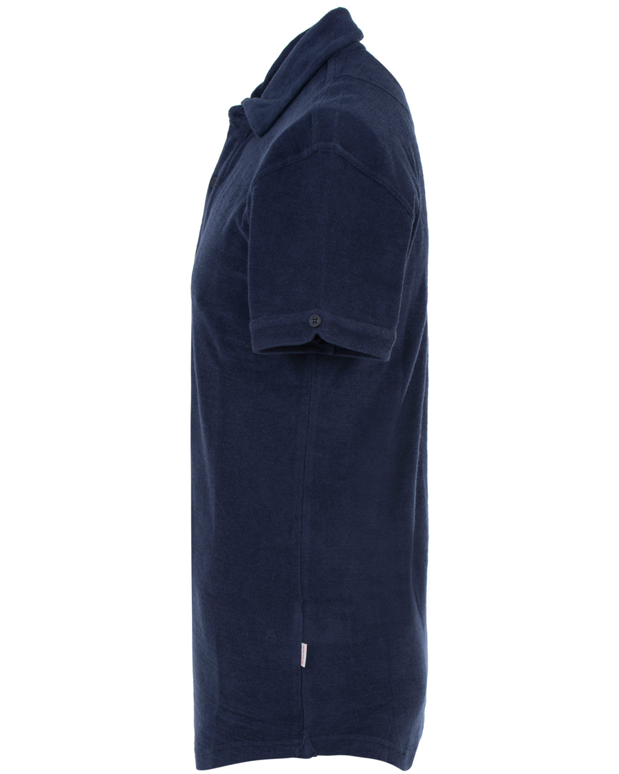 Herre | Polotrøjer | Orlebar Brown | Sebastian Towelling Polo Navy