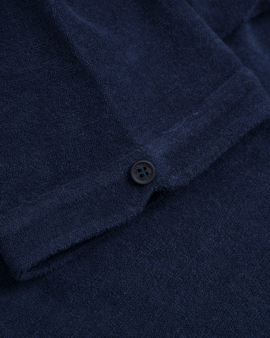 Herre | Polotrøjer | Orlebar Brown | Sebastian Towelling Polo Navy