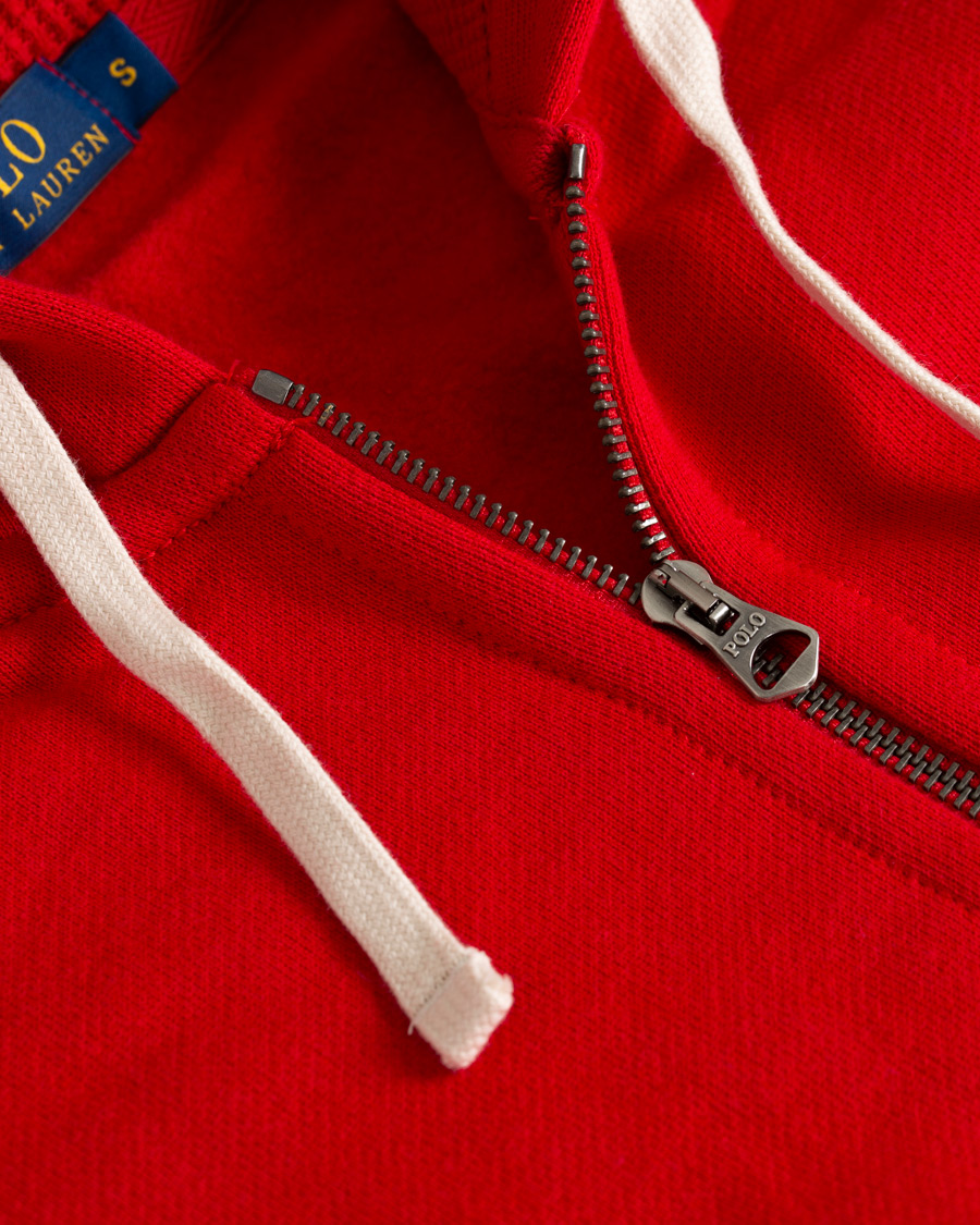 Herre | Trøjer | Polo Ralph Lauren | Full Zip Hoodie Red