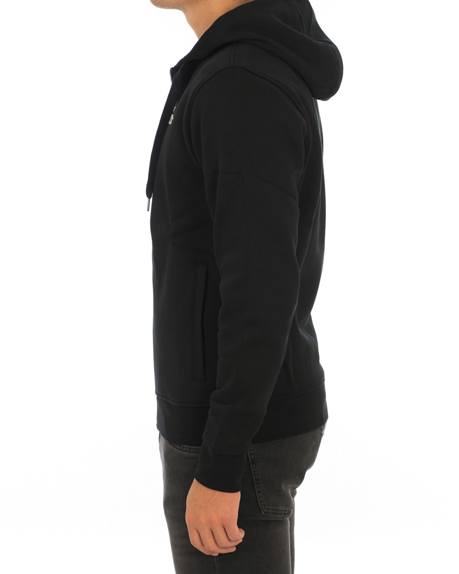 Herre | Trøjer | Lacoste | Full Zip Hoodie Sweatshirt Noir