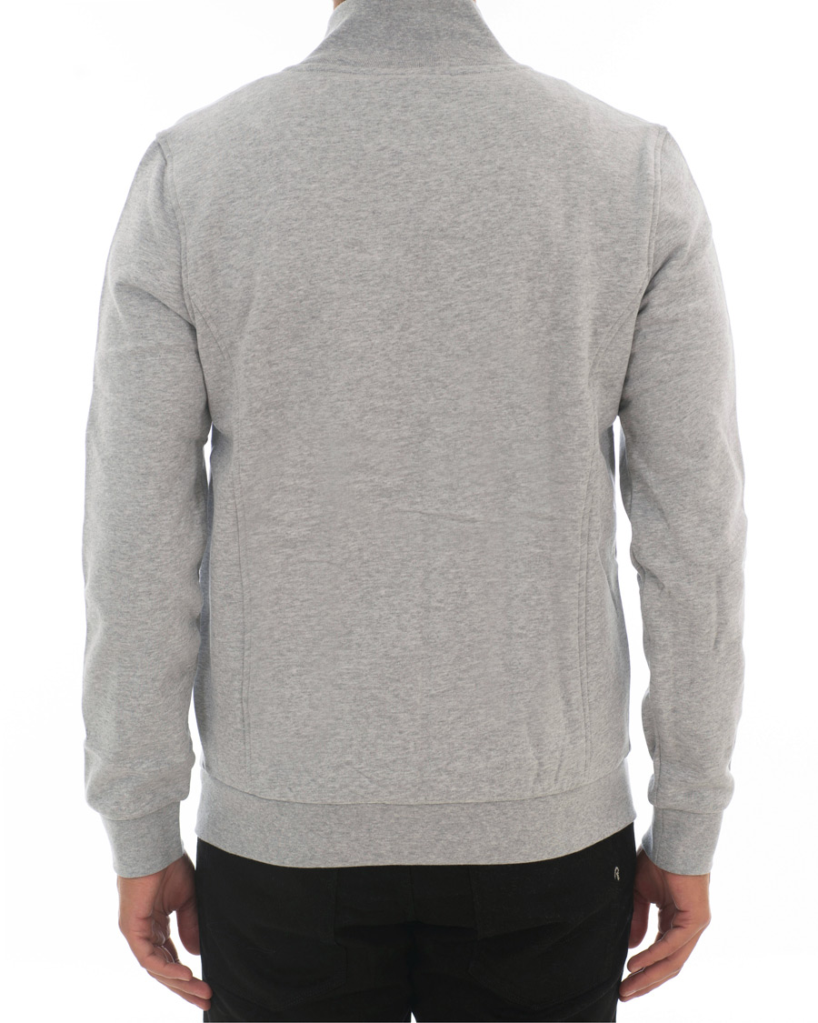 Herre | Trøjer | Lacoste | Zip Trough Sweatshirt Argent Chine