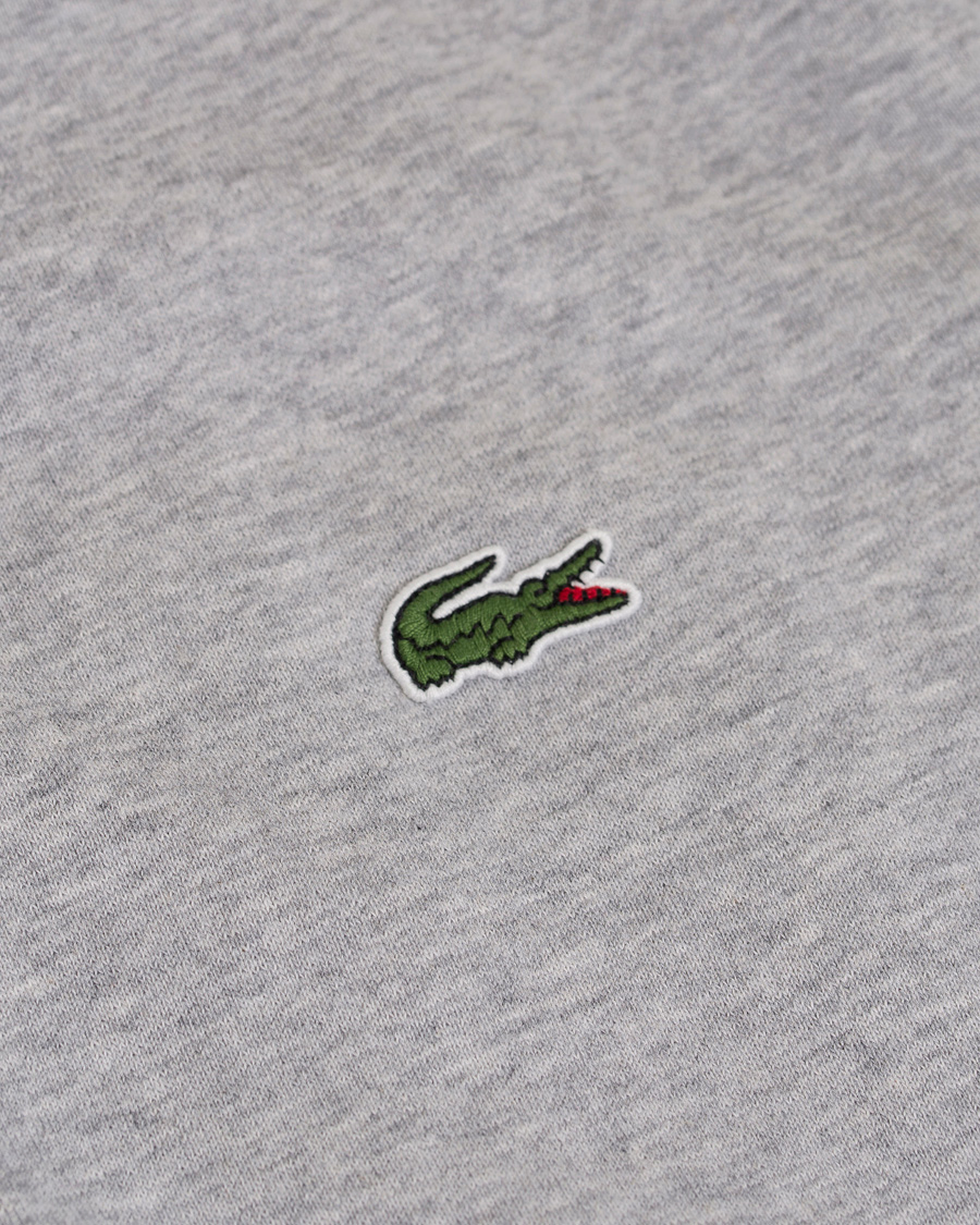 Herre | Trøjer | Lacoste | Zip Trough Sweatshirt Argent Chine
