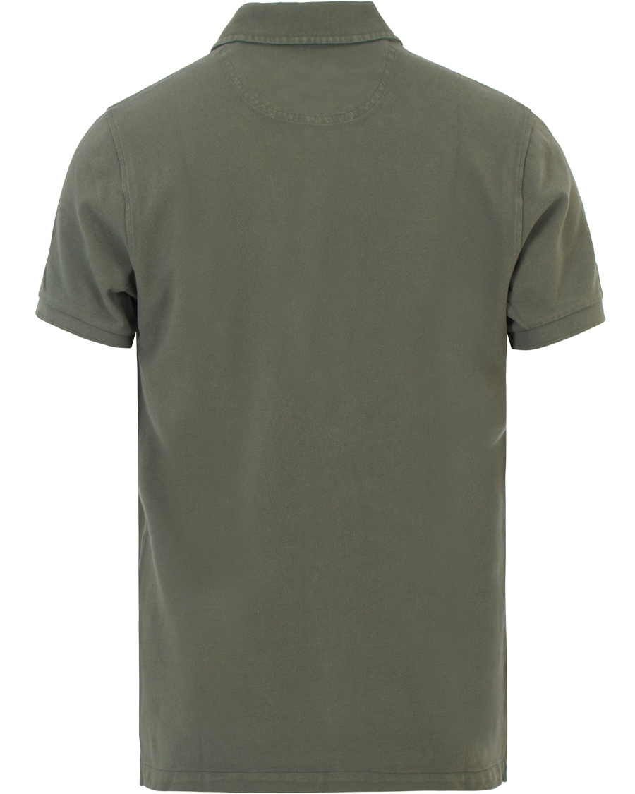 Herre | Polotrøjer | Stenströms | Pigment Dyed Polo Forrest Green