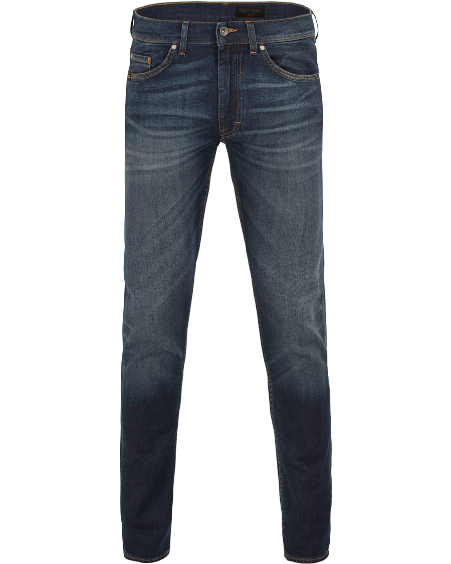 Herre | Jeans | Tiger of Sweden Jeans | Straw Reign Jeans Dark Blue