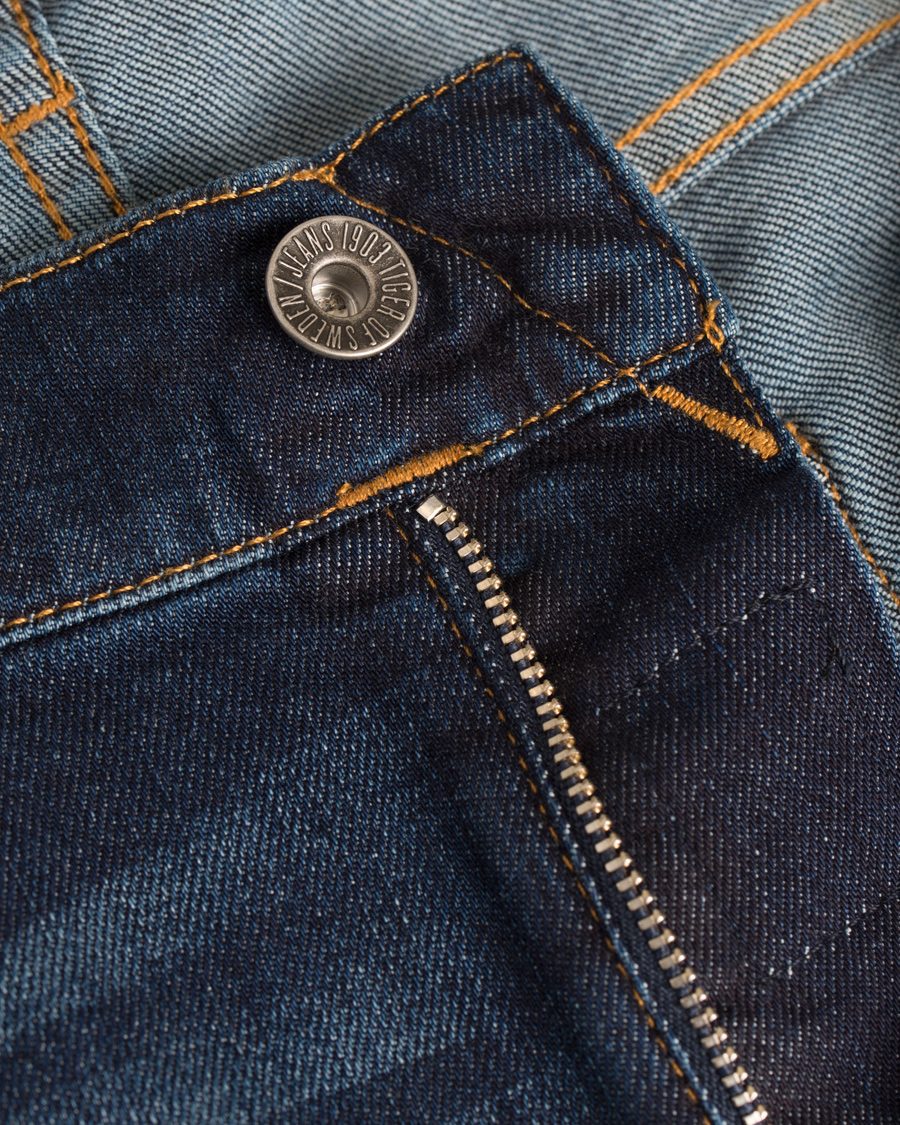 Herre | Jeans | Tiger of Sweden Jeans | Straw Reign Jeans Dark Blue