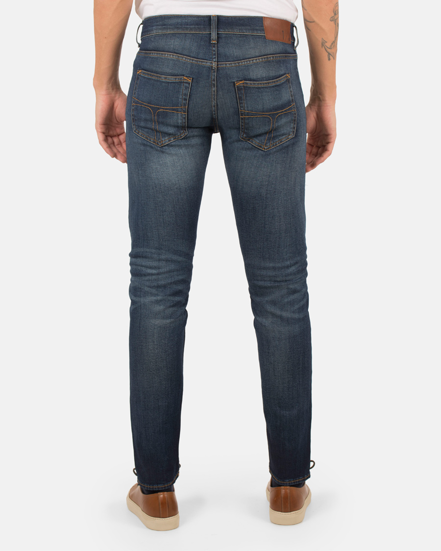 Herre | Jeans | Tiger of Sweden Jeans | Straw Reign Jeans Dark Blue