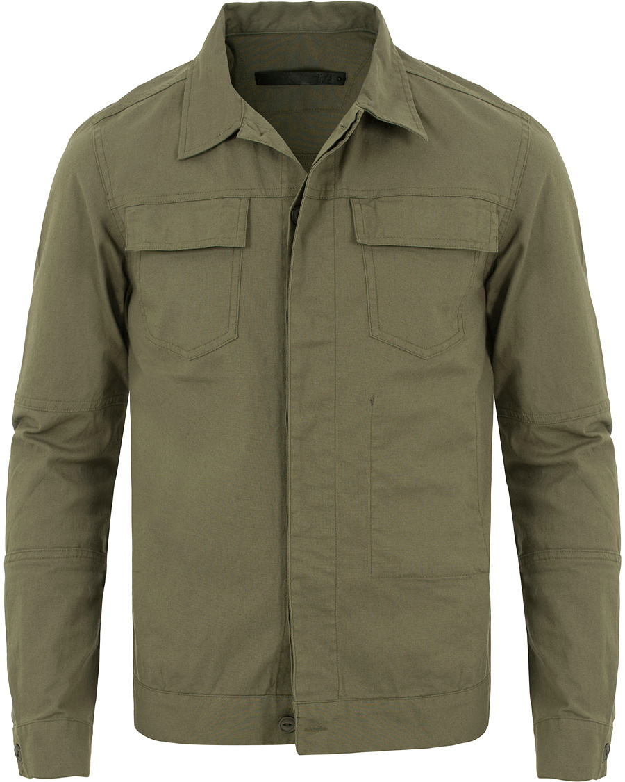 Herre | Jakker | Tiger of Sweden Jeans | Jim Shirt Jacket Green