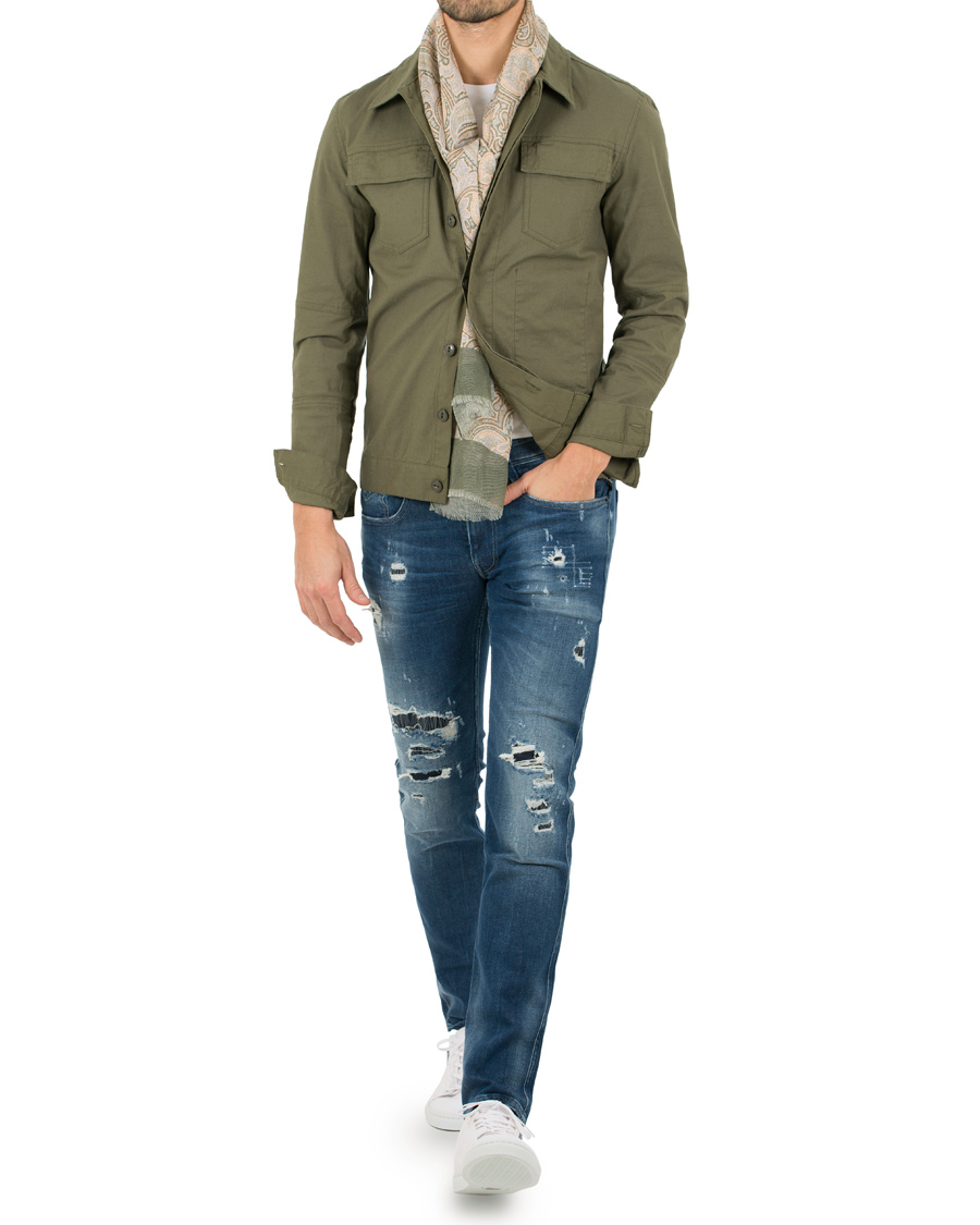 Herre | Jakker | Tiger of Sweden Jeans | Jim Shirt Jacket Green
