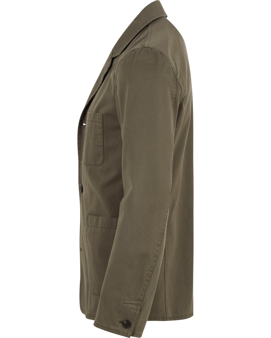 Herre | Blazere & jakker | Gieves & Hawkes | Canvas Patch Pocket Blazer Olive Green