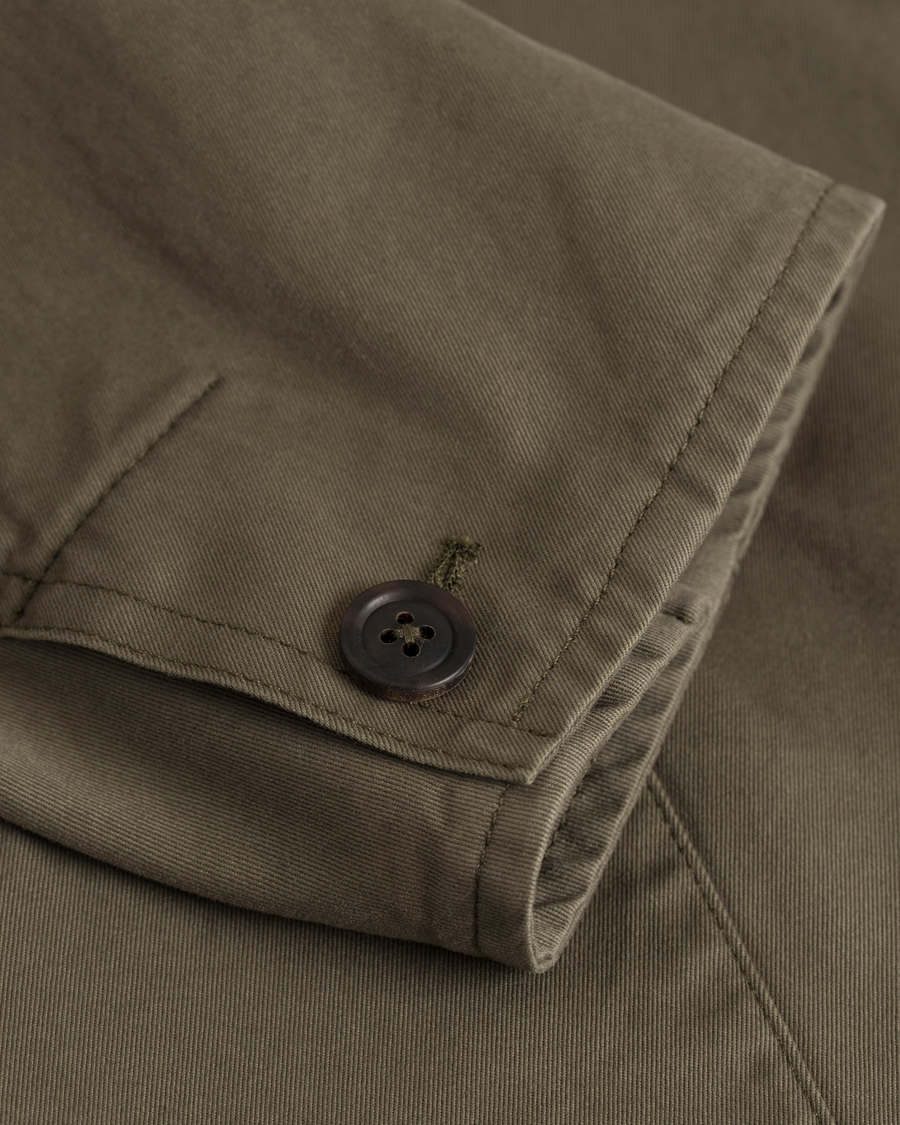 Herre | Blazere & jakker | Gieves & Hawkes | Canvas Patch Pocket Blazer Olive Green