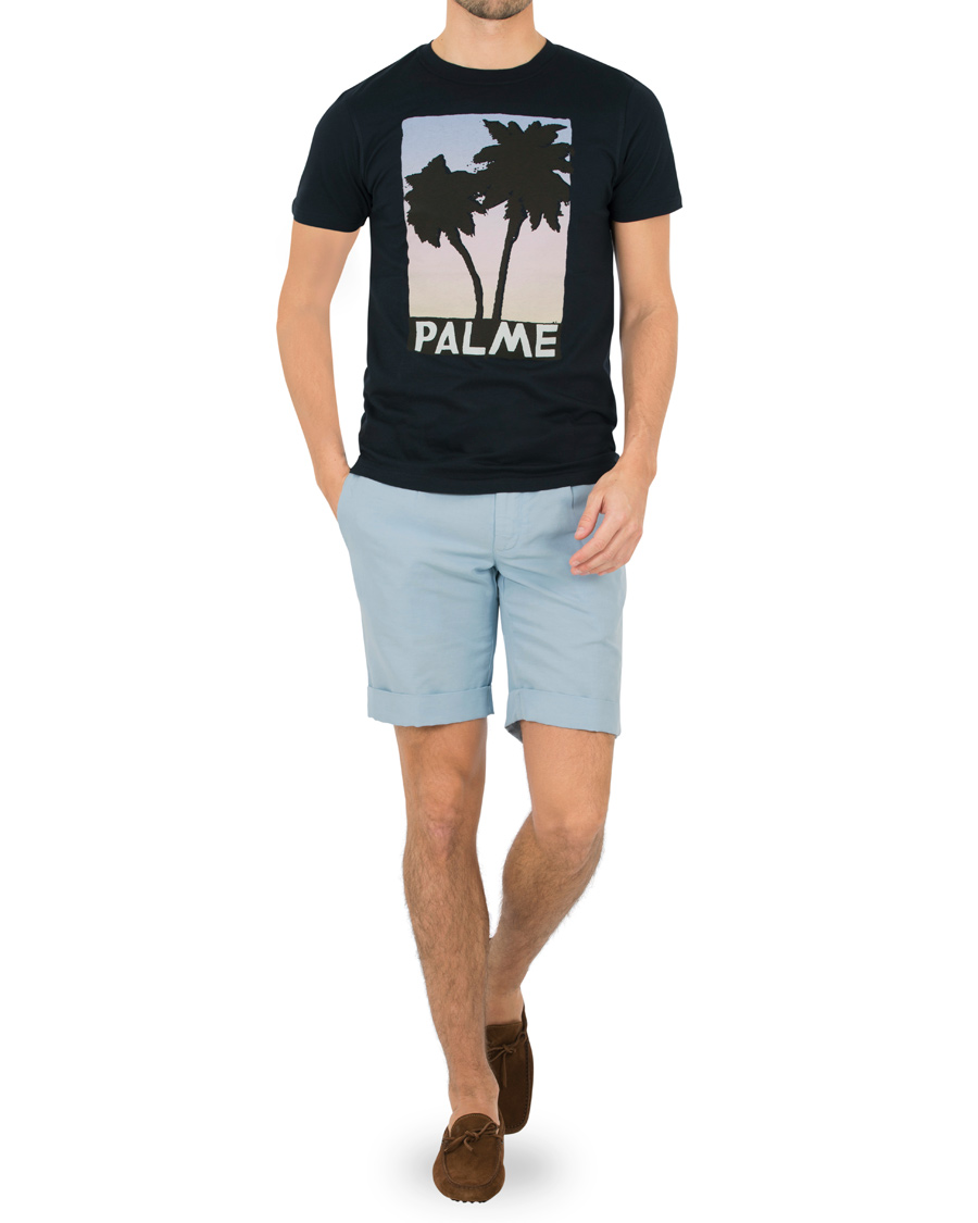 Herre | T-Shirts | PS Paul Smith | Palme T-shirt Navy