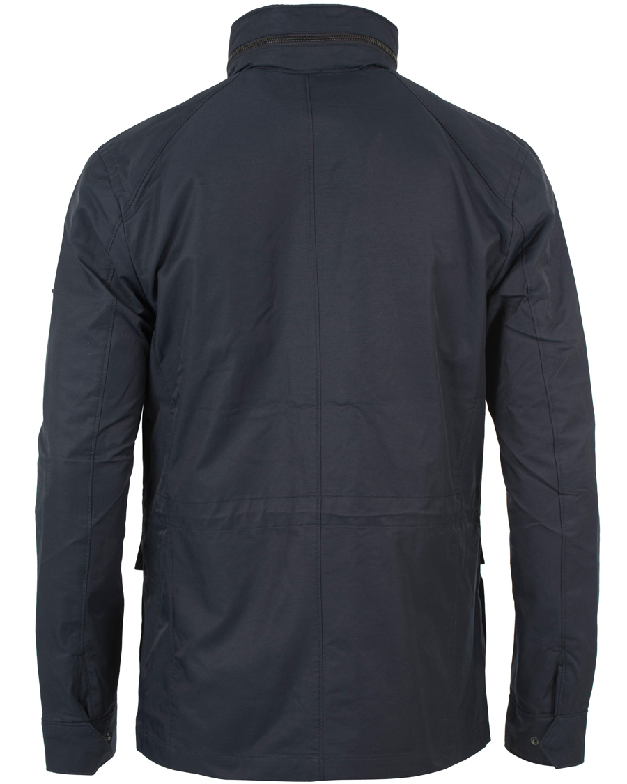 Herre | Jakker | J.Lindeberg | Farren 72 Cotton Twill Field Jacket Navy
