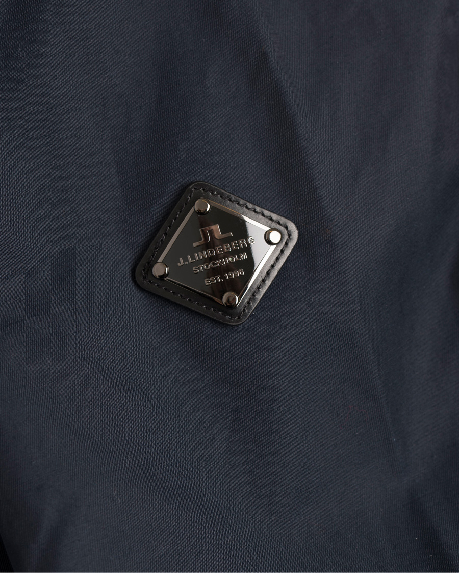 Herre | Jakker | J.Lindeberg | Farren 72 Cotton Twill Field Jacket Navy