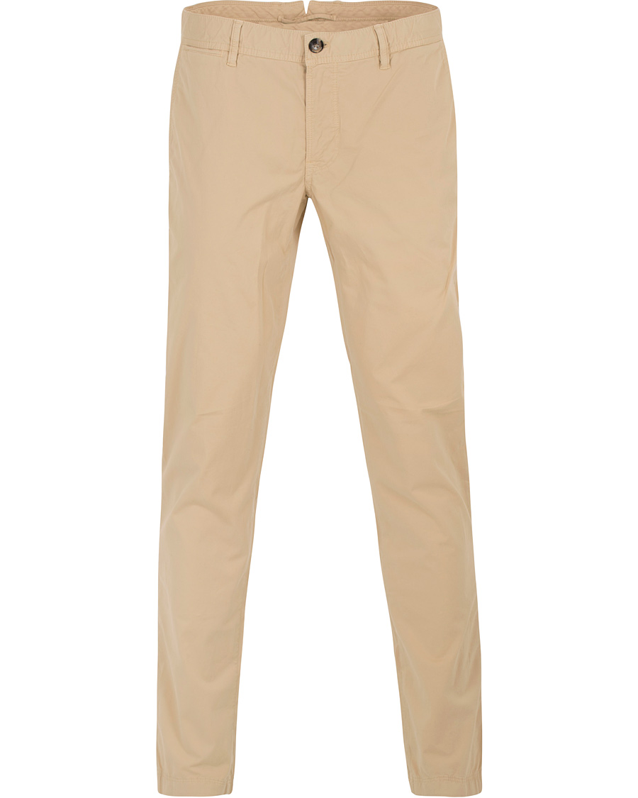 Herre | Bukser | J.Lindeberg | Chaze Deco Satin Stretch Chinos Beige