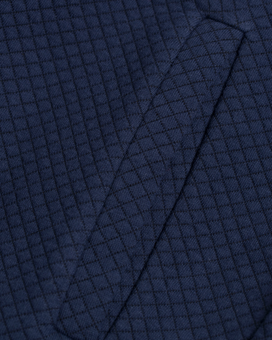 Herre | Trøjer | J.Lindeberg | Randall Micro Quilted Zip Sweater Navy