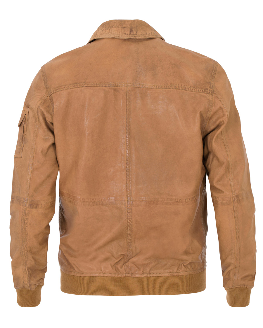 Herre | Jakker | Lexington | Layton Pilot Leather Jacket Cognac
