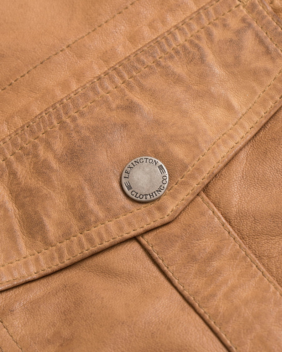 Herre | Jakker | Lexington | Layton Pilot Leather Jacket Cognac